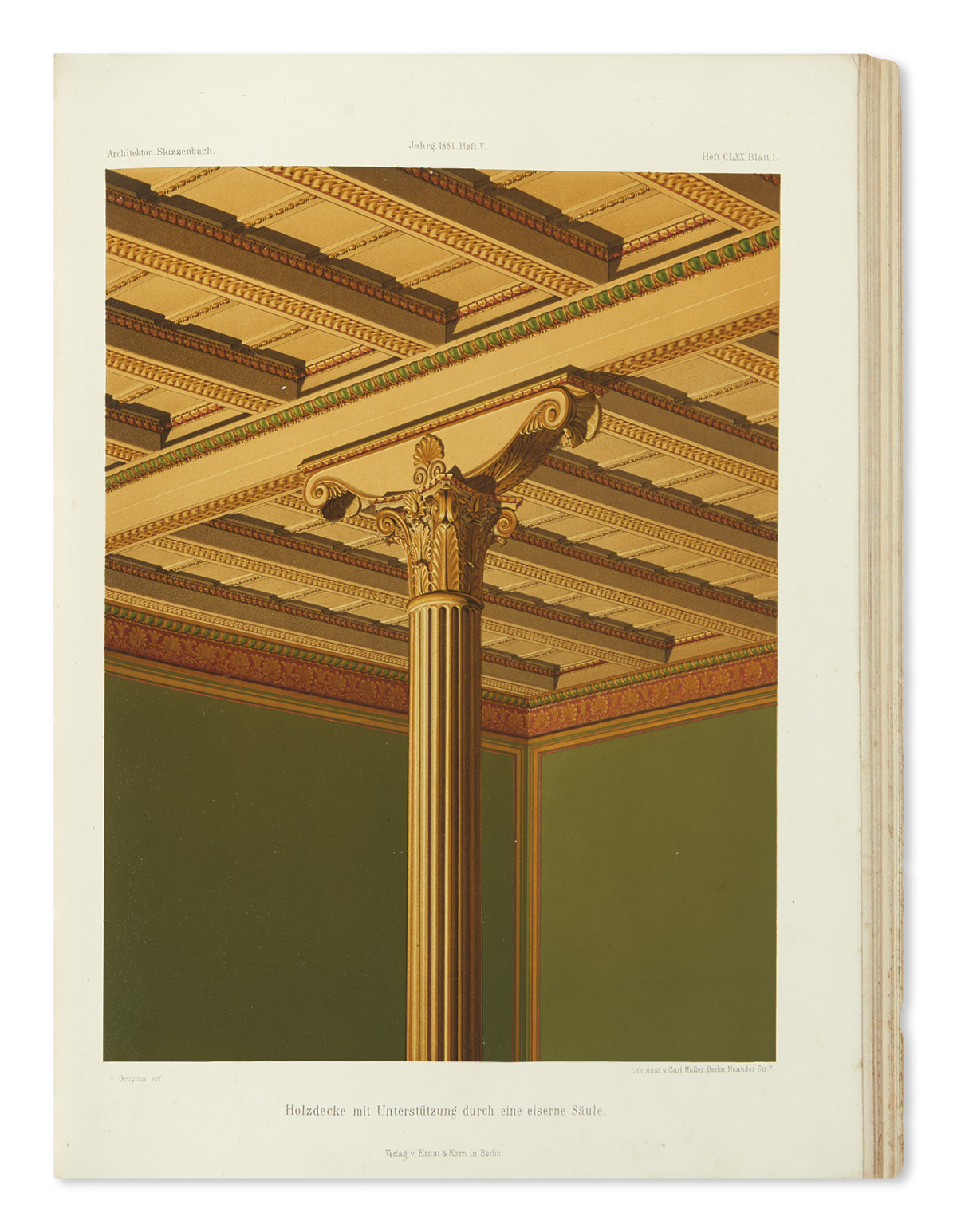 (ARCHITECTURE.) Architektonisches Skizzen-Buch.